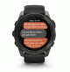 fenix 8 – 51 mm, AMOLED - Sapphire, Carbon grey DLC with Black/pebble grey silicone band - 010-02905-21 - Garmin